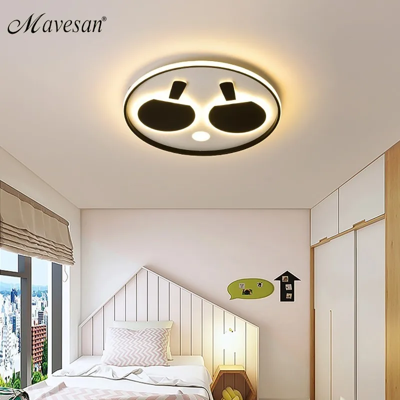 

Children room ceiling lights for bedroom support 110V and 220V Remote control led surface mount lamps
