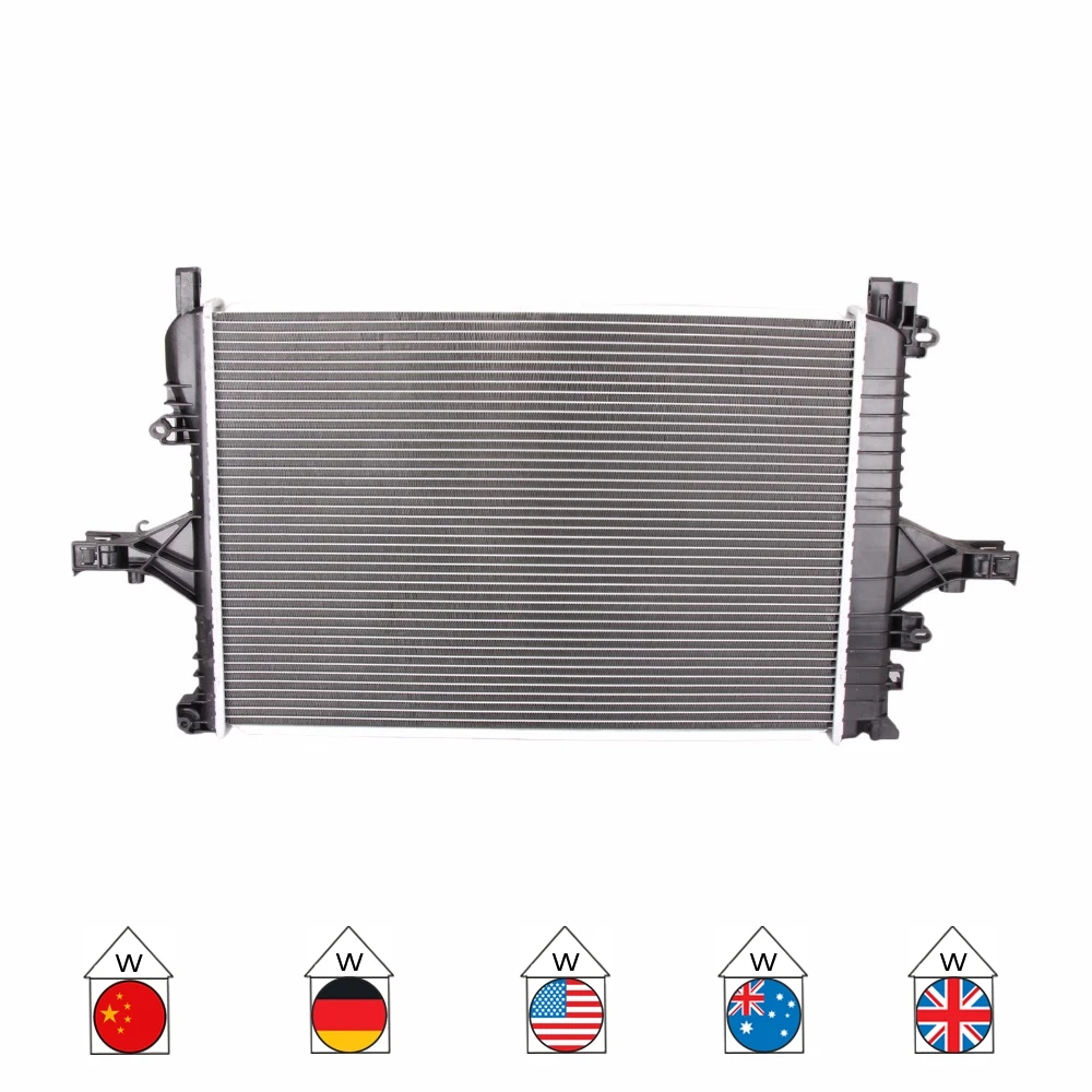 Автомобильный радиатор для Volvo S60 V70 S80 XC70 2 0 4 8 5 282 384 1998 2010 36002407 36000487|Радиаторы и