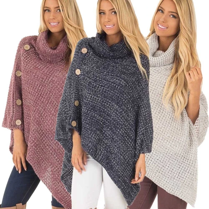 

NEW Women Casual Long Sleeve Knitted Pullover Loose Sweater Jumper Tops Knitwear