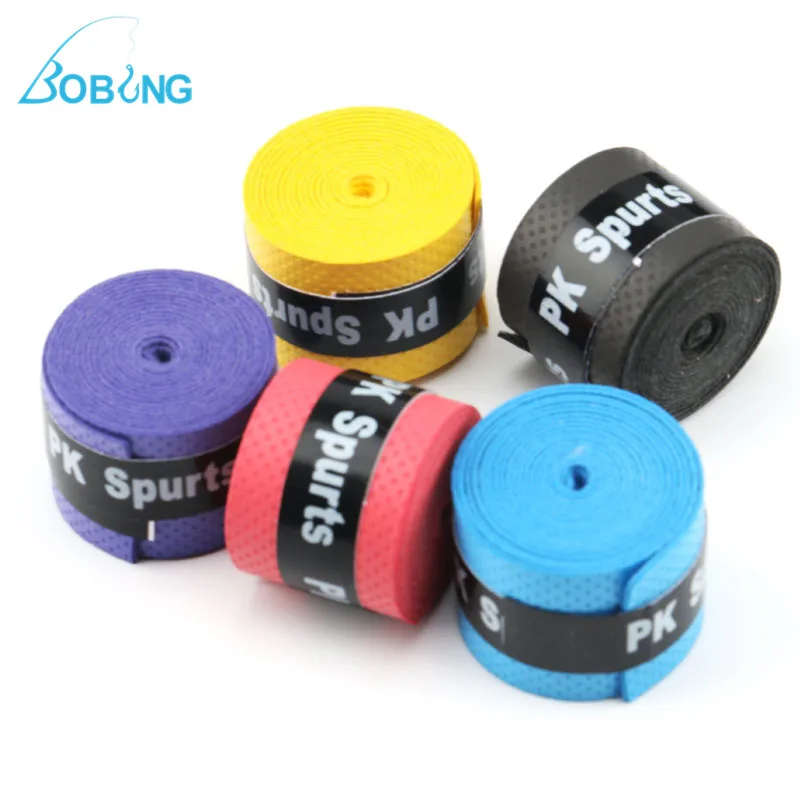 Bobing 1pcs Breathable Fishing Rod Overwraps Cover Tape Knopper Wrap Sweat Absorbing Belt Anti-slip Fishing Rods Accessories