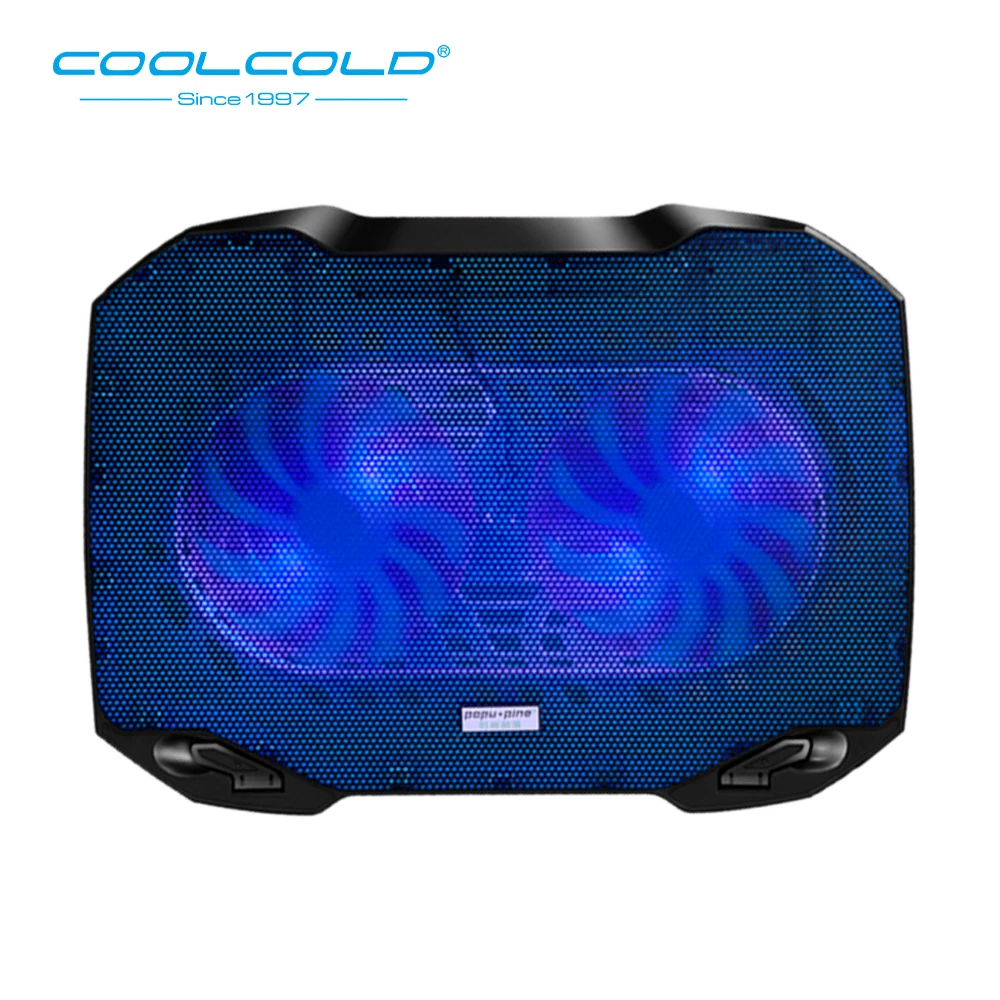 COOLCOLD вентилятор для ноутбука охлаждения 5 в с питанием от USB подставка 11 'ཋ