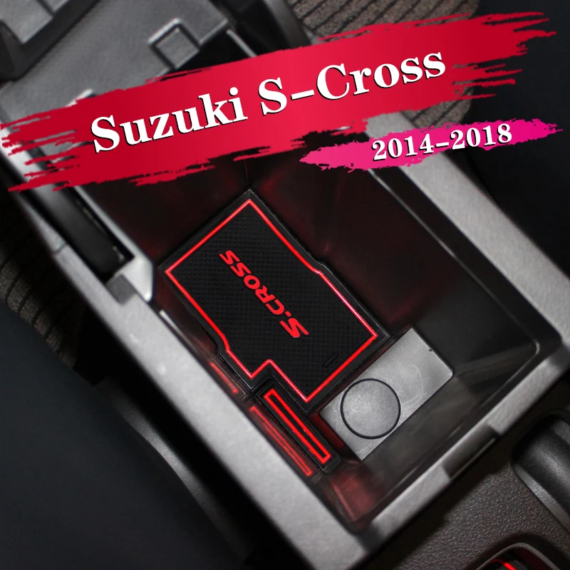 13X для Suzuki SX4 S-Cross SCross 2014 2015 2018 автомобильные аксессуары внутренний слот ворот