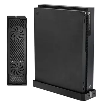 

OSTENT Dual Cooling Fan Cooler Stand Twin USB Hub for Xbox One X Console