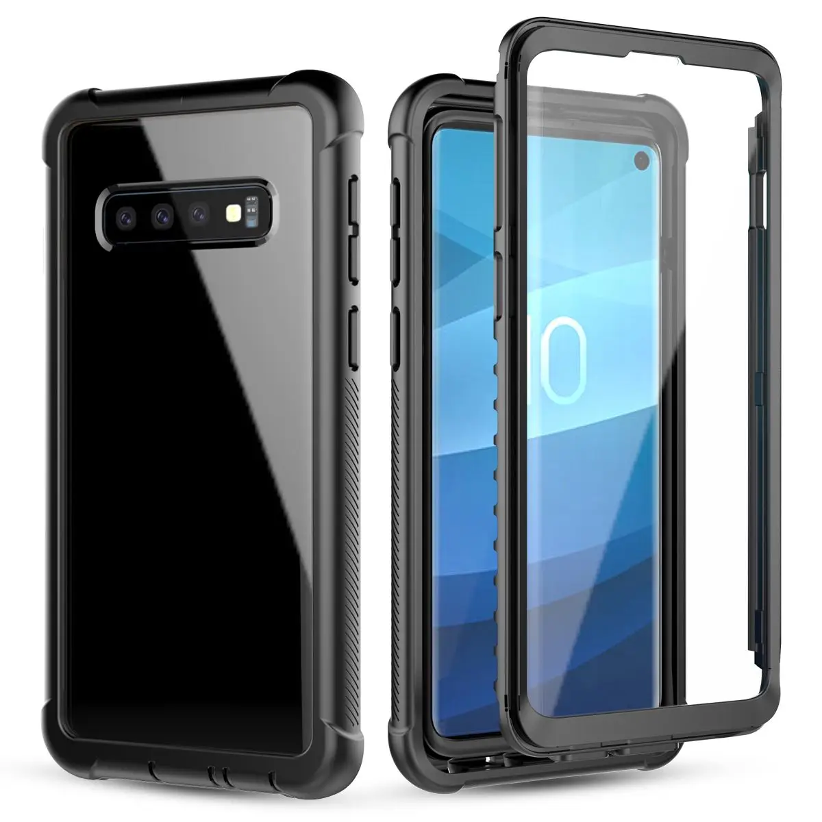 

For Samsung Galaxy S10 S10 Plus S10E Case Clear 360 Degree Protection Dustproof Life Waterproof Shockproof Cover For Samsung S10
