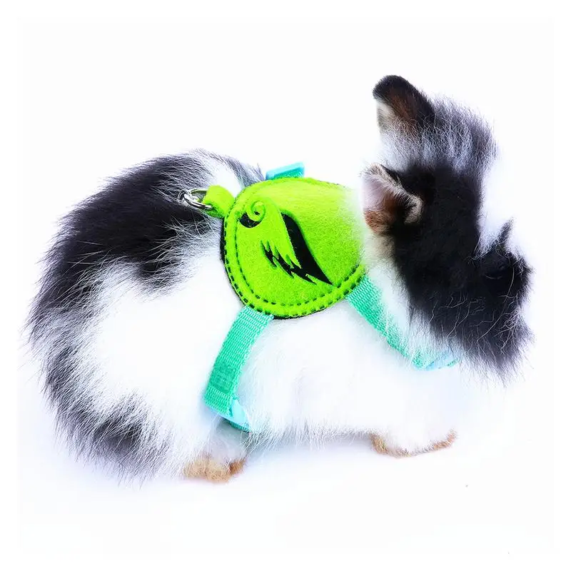 

Rabbit Traction Rope Small Pet Chest Leash Small Pet Traction Rope Outdoor Leash Travel Traction Rope Chest Harness Color Random