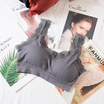 

Sexy Genie Bra With Push Up Two Layer Sleep Bra Plus Size Underwear Wireless Body Shape Bra