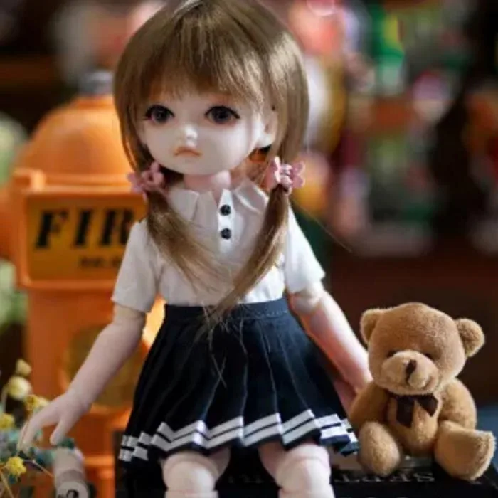 

Monst Simulation Cute BJD Doll Toy Cotton Fabric 30cm Height Realistic Look Rich Gameplay Girls Toy Gifts