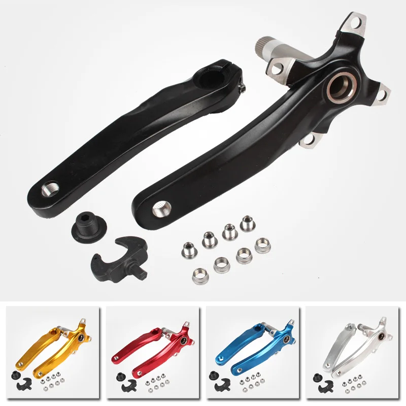 

1*Crankset Aluminum Alloy Cycling Bicycle Crankset Kit 170mm for MTB Mountain Road Bike
