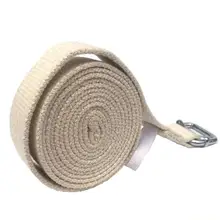 Эластичная Йога с прочным хлопком спортивные регулируемые брительки d-кольцо Пряжка Домашний Фитнес Обучение