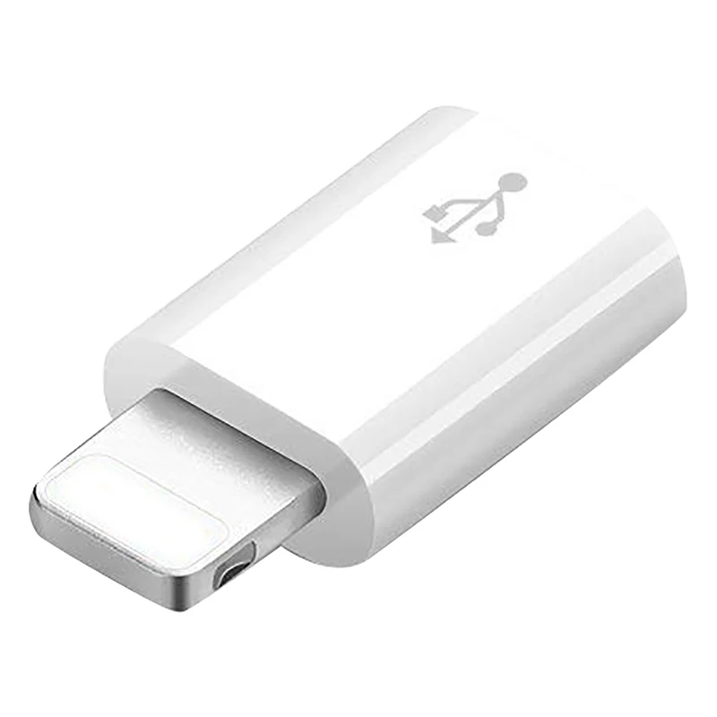 

Usb Adapter For Iphone 7 To Micro Usb For Iphone X Xs Max 6S Adapter Fast Charging Data Sync For Ipad Usb Cable