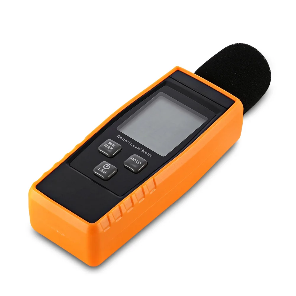 RZ1359 ЖК измеритель уровня звука регистратор 30 130dB Измерение шума аудио цифровой