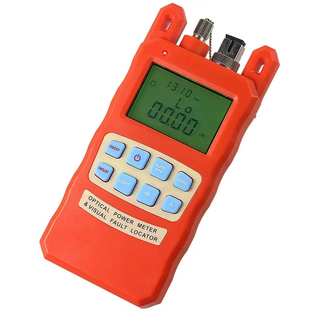 Optical power meter visual fault locator 2in1 machine 1 5km 10km red