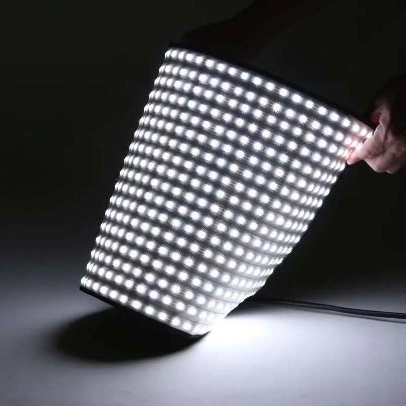 

Bakeey RX-12TD 50W 3200K-5600K 280pcs Led Bulbs Cloth Light Photographic Lighting Flexible Portable Foldable Video Fill Light