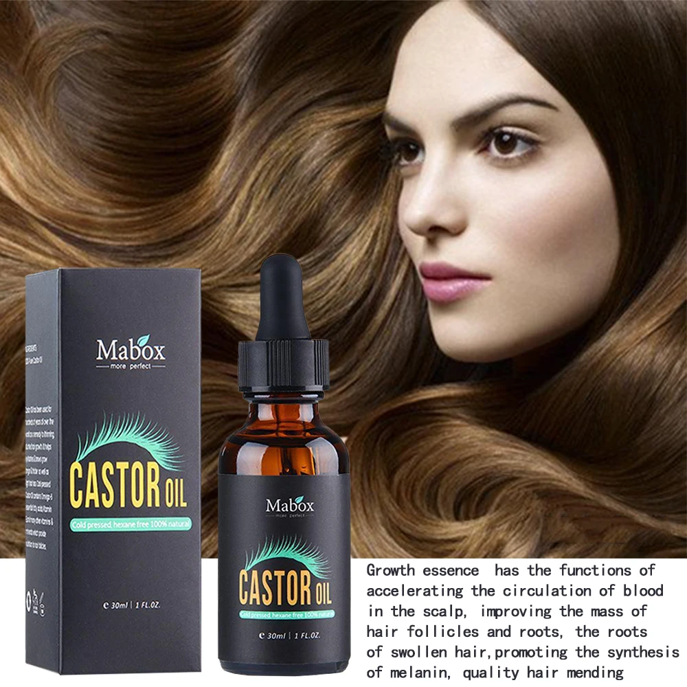 MABOX Fast Powerful Hair Growth Essence Products Essential Oil Liquid Treatment Preventing Hair Loss Hair Care Andrea 30ml