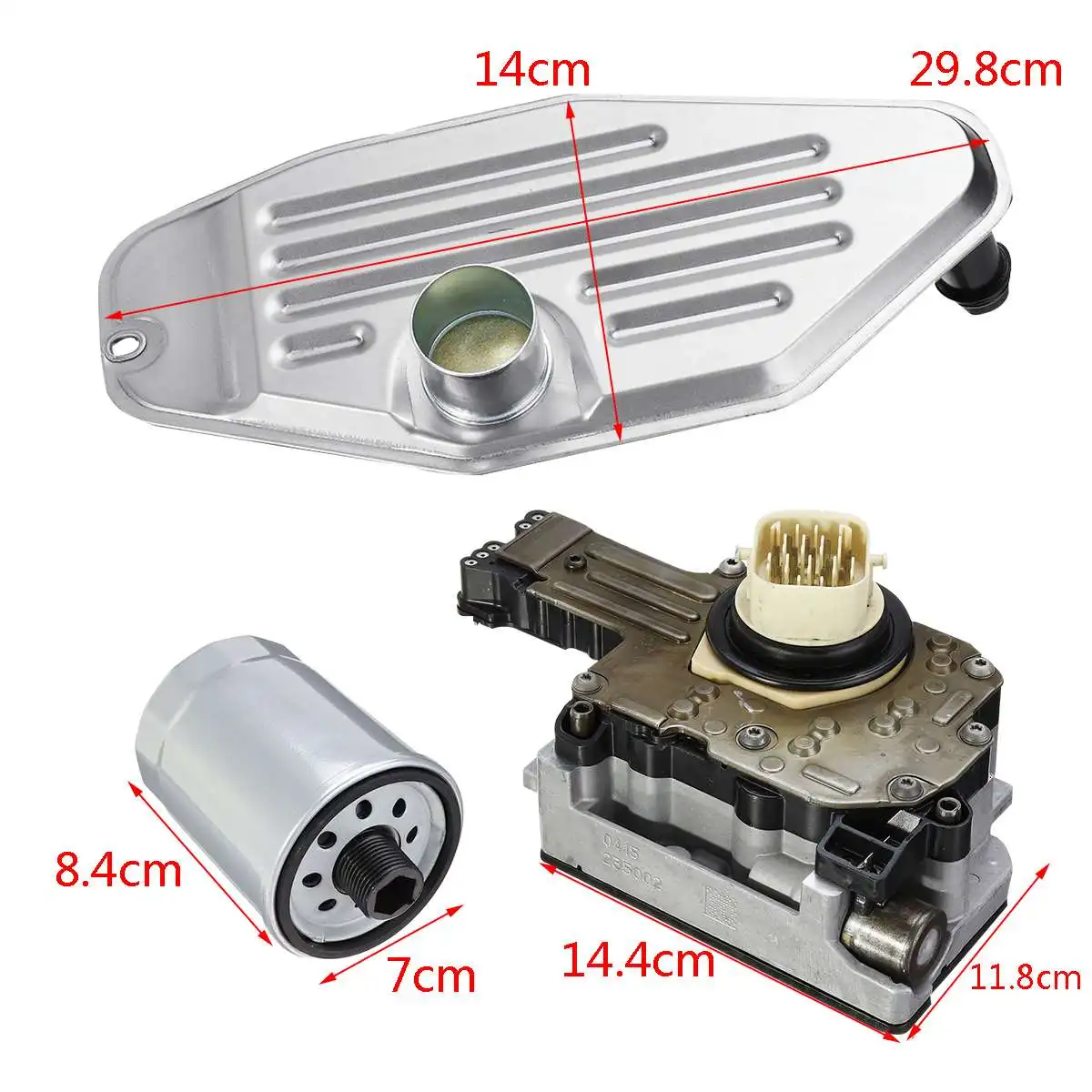 Kit de filtro de bloque de solenoide de transmisión para Dodge/Jeep 4WD coche OE 545RFE 45RFE transmisión y transmisión piezas de repuesto de coche Kit de filtro de bloque de solenoide de transmisión para Dodge/Jeep 4WD coche OE 545RFE 45RFE transmisión y transmisión piezas de repuesto de coche