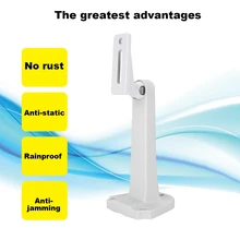 Мини Белый настенный кронштейн для камеры, подставка для наблюдения, поддержка камеры безопасности