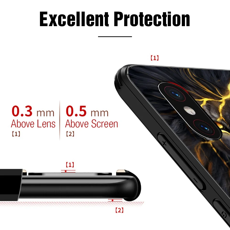 TOMKAS Glass Case On For Xiaomi Redmi 5 Plus Note 5 Pro 4X Animal Cover Case For Xiaomi Mi A1 8 Redmi Note 4X 5 Global TPU Cases TOMKAS Glass Case On For Xiaomi Redmi 5 Plus Note 5 Pro 4X Animal Cover Case For Xiaomi Mi A1 8 Redmi Note 4X 5 Global TPU Cases