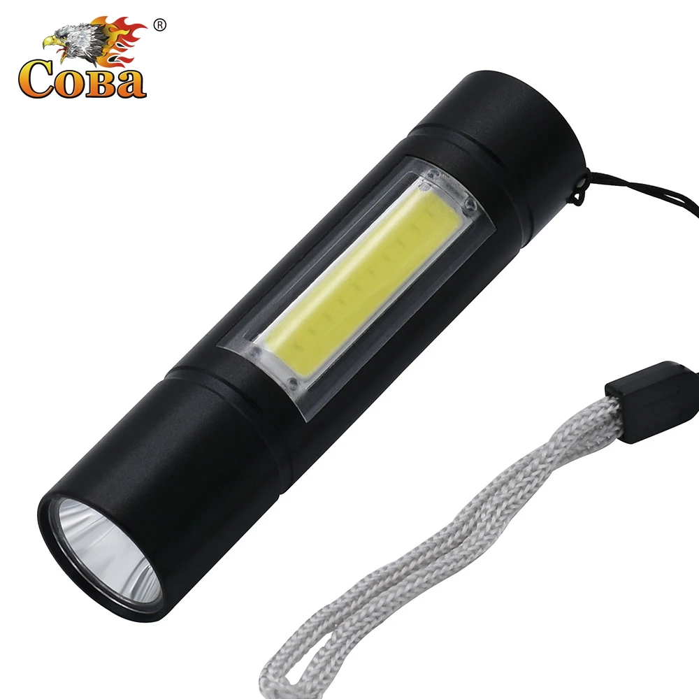 Acxico 1Pcs USB Powerful LED Flashlight Portable Camping Light Mini Torch Zoomable 3 Modes Acxico 1Pcs USB Powerful LED Flashlight Portable Camping Light Mini Torch Zoomable 3 Modes