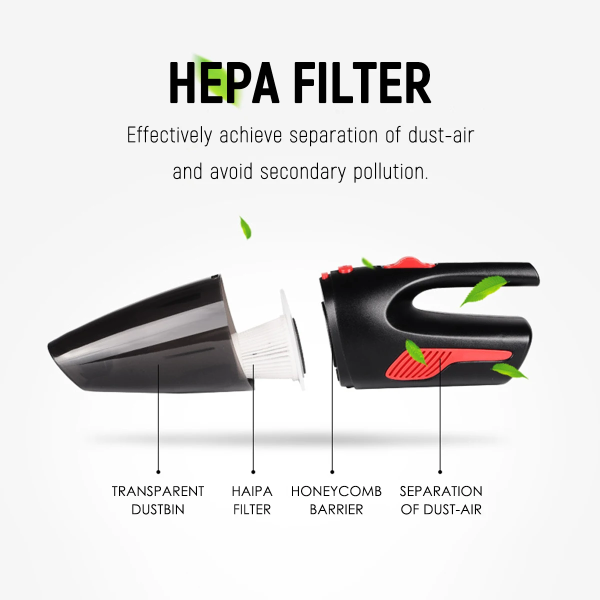 Najtaniej Najnowszy 120W 12V odkurzacz 5000PA bardzo duża siła ssąca przenośny bezprzewodowy ręczny akumulator odkurzacz samochodowy Wet Dry Dual Use