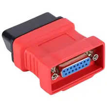 OBD II 16 Pin złącze adaptera dla Autel Maxidas DS708 skaner klucz programujący samochodów profesjonalne narzędzia diagnostyczne