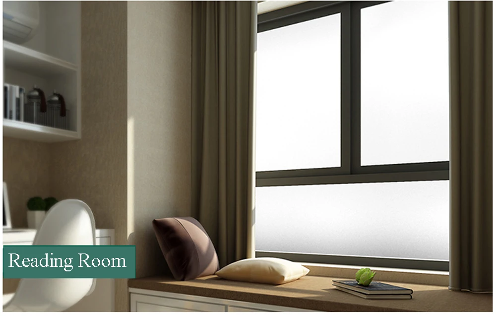 Gluey Adhesive Free Static Cling Window Film, PVC Scrubs, Privacy Film, Frost Home, Bedroom, Bathroom, 50 cm, 58 cm, 70cm