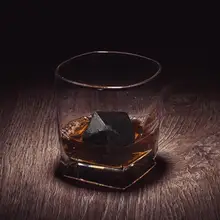 1 шт. мраморные Виски камни полигон натуральный потягивающий лед плесень Виски камни охладитель вечерние, свадебные, рождественские аксессуары для бара