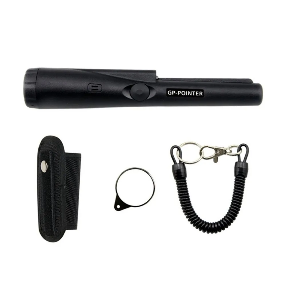 

Handheld GP Pointer Waterproof Automatic Pointer Pinpointer Portable Metal Detector with LED Light 360 Degree Detection