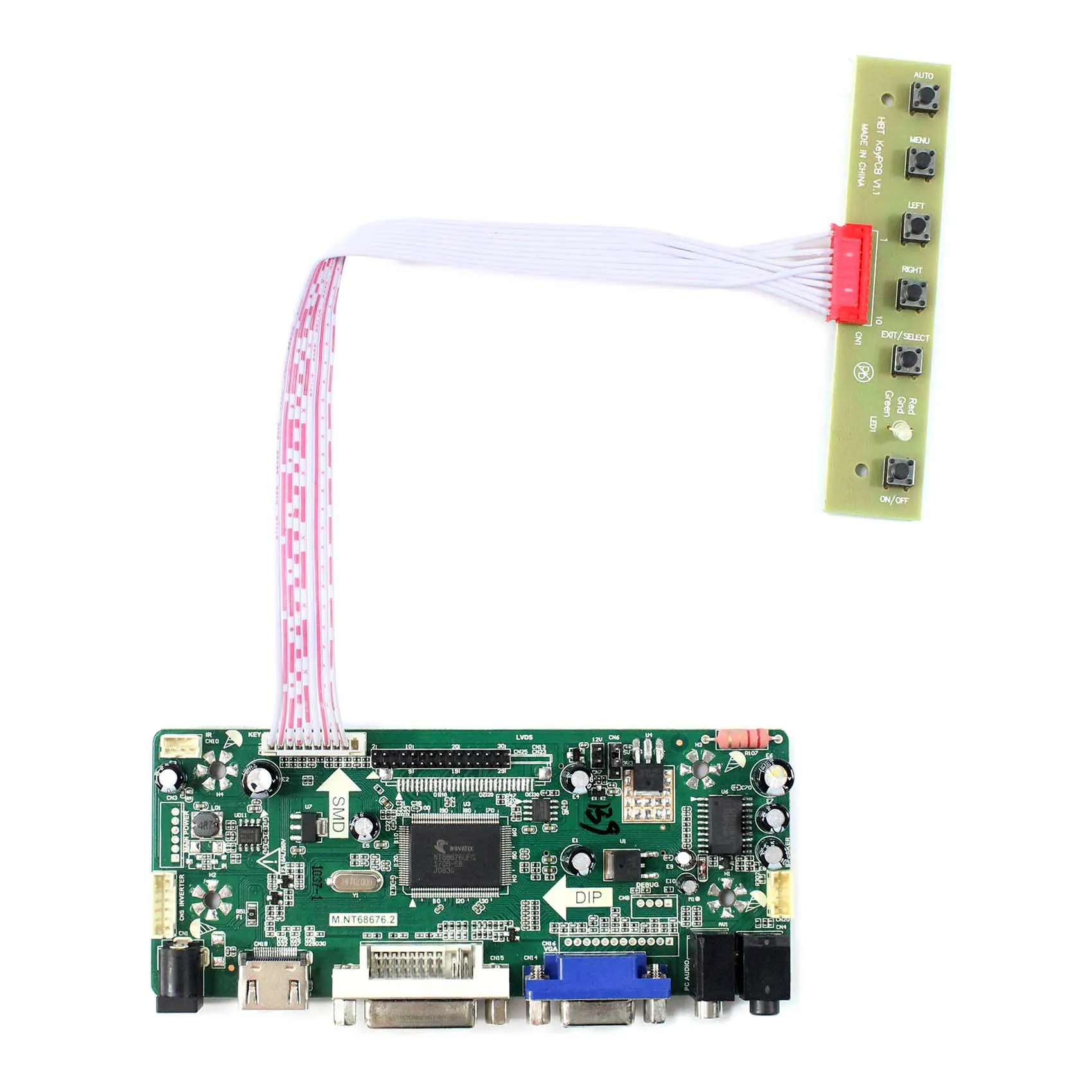 DIY части 17 &quotM170ETN01.1 WYD170SKD 01 плата драйвера ЖК дисплея с HD MI DVI VGA аудио