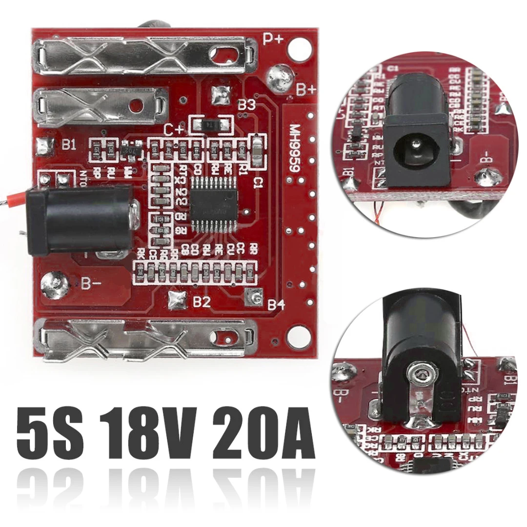 1 шт. 5S 18 в 20A литий-ионный аккумулятор Защитная плата PCM PCB литиевая батарея Защитная плата для электроинструментов 1 шт. 5S 18 в 20A литий-ионный аккумулятор Защитная плата PCM PCB литиевая батарея Защитная плата для электроинструментов