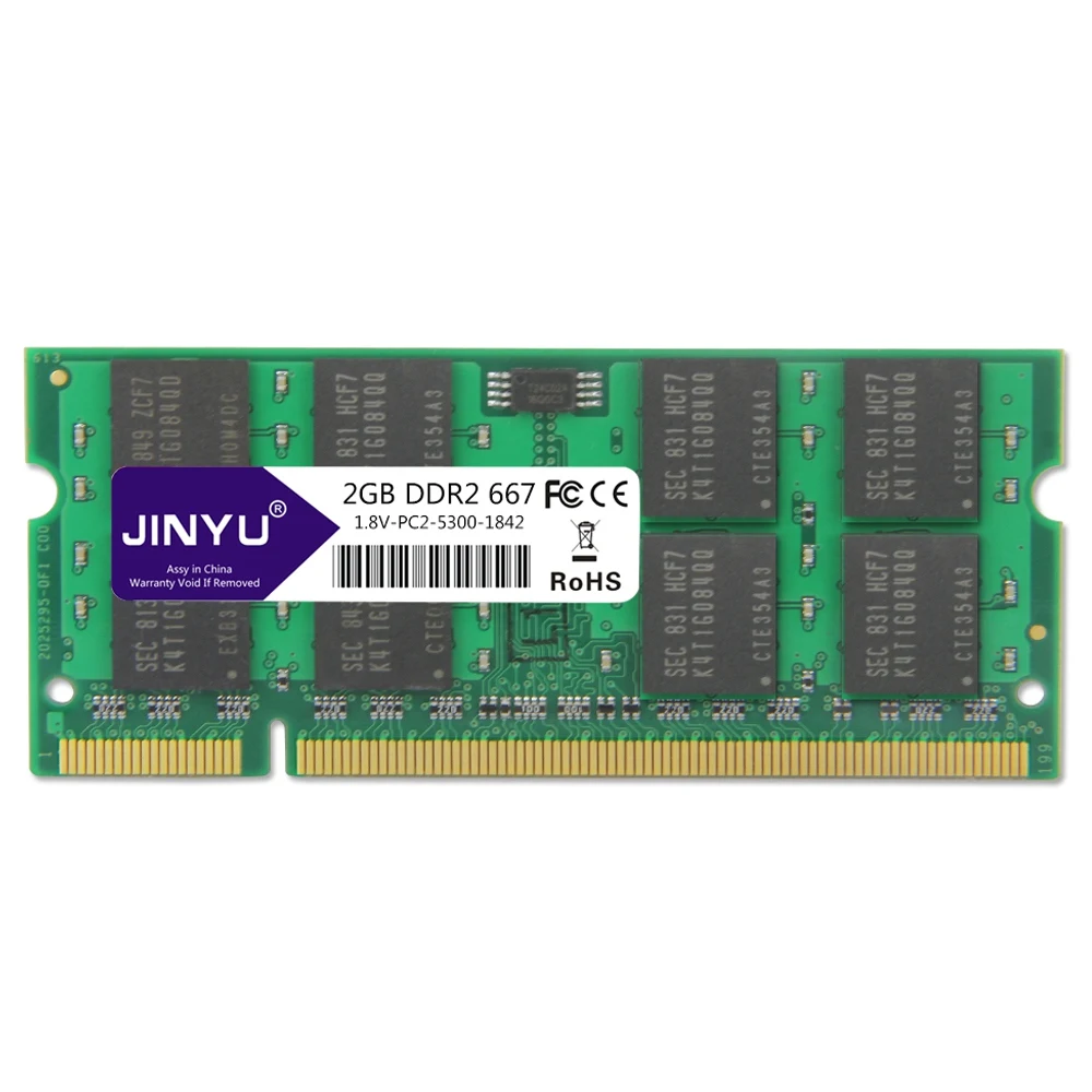 Jinyu Ddr2 667Mhz 1,8 V 240Pin Ram память для ноутбука