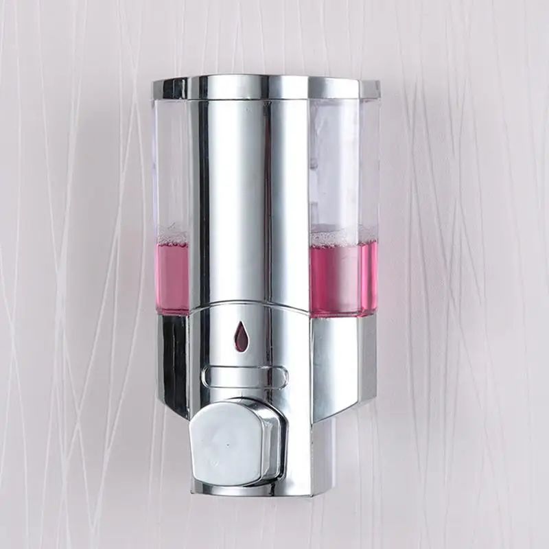 350ml Hand Soap Shampoo Dispenser Wall Mount Shower Liquid Dispensers