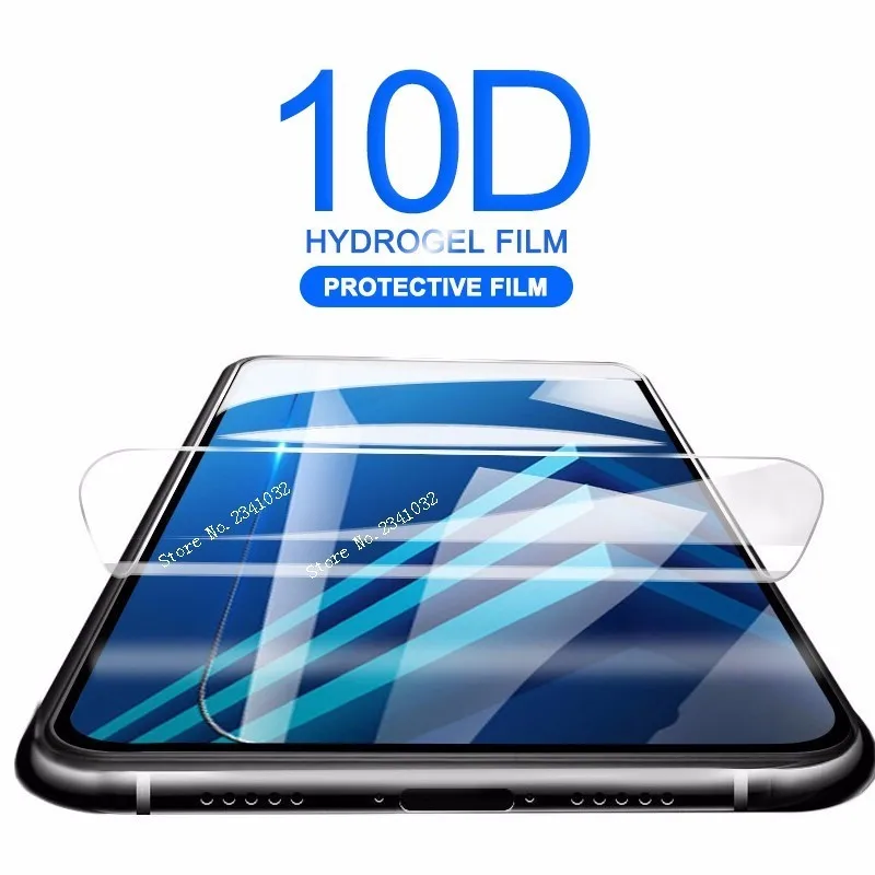 Новая 10D изогнутая мягкая защитная пленка для Samsung Galaxy J 3 4 6 A 8 Plus экрана M10 20 S20 10E A51