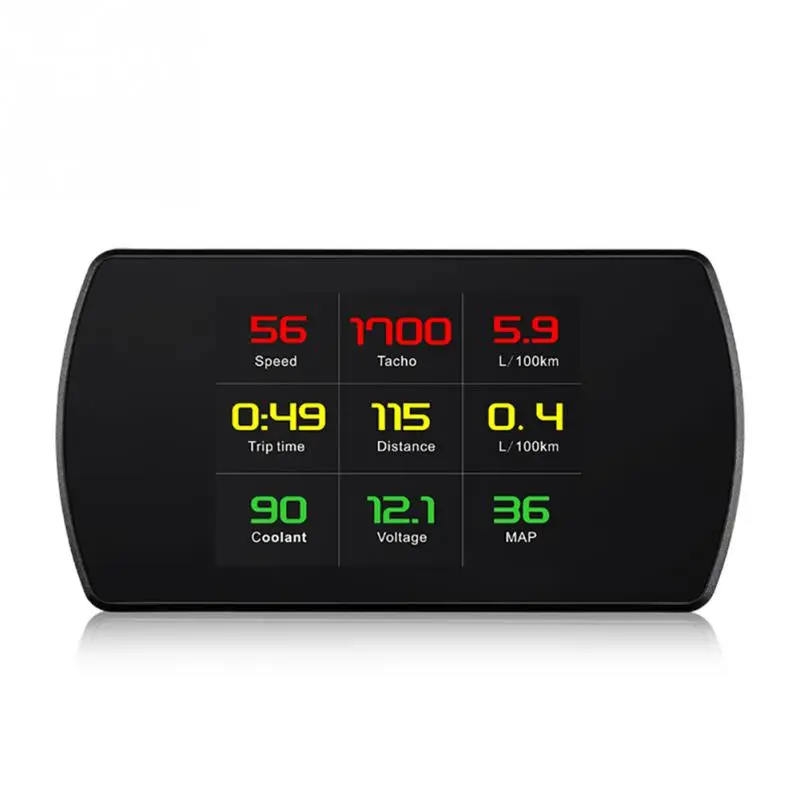 

2018 Car Head Up Display Multifunctional Automobile Computer Projector Car Digital GPS OBD Driving Displayer Car Speed Projector