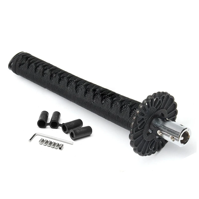 

High Quality Black+Red/Black 265mm Samurai Sword Gear Shift Knob Shifter Katana