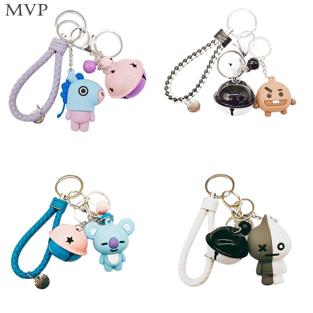

Cute Animal Shape Bell Key Chain Bag Decoration Keyring Holder, Accessory Holder