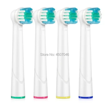 

4x Replacement Brush Heads For Oral-B Electric Toothbrush Fit Advance Power/Pro Health/Triumph/3D Excel/Vitality Precision Clean