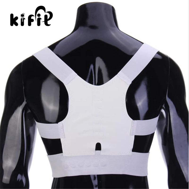 

KIFIT Adjustable Unisex Power Magnetic Posture Corrector Corset Back Brace Belt Health Care Lumbar Support Straight Corrector XL
