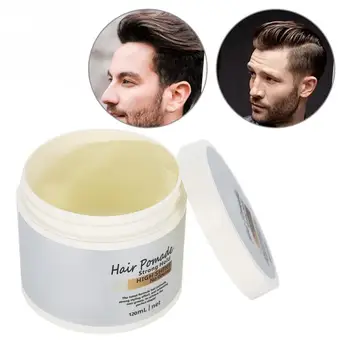 

120ml Fashion Men Shiny Hair Styling Clay High Strong Hold Modeling Hair Pomade Wax