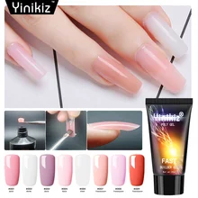 Yinikiz, новинка, 30 г, полигель, УФ, быстрое наращивание, Гель-лак для ногтей, более красивый, более дешевый, приятные цвета, полигелевый Праймер, гель