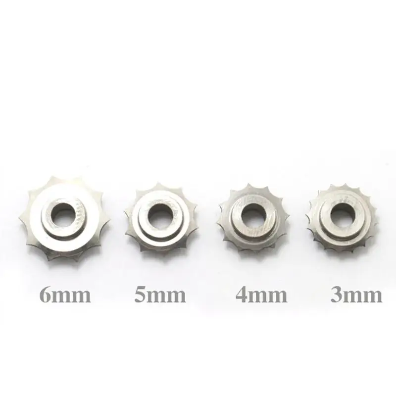 DIY Leather Craft Kit Spacing Tool 3/4/5/6mm Over Stitch Line Marking Wheel Gear Roulette Leathercraft Spacing Sewing Tools leather tools leather craft tool kit leather craft tools leather craft tool
