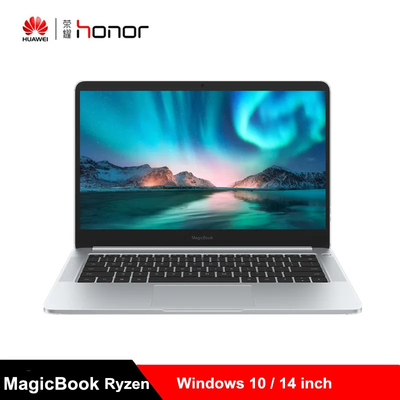 2019 HUAWEI Honor MagicBook ноутбука 14-дюймовый Windows 10 Тетрадь AMD Ryzen 5 3500U 8 GB DDR4 256 GB/512 GB SSD Radeon Vega 8