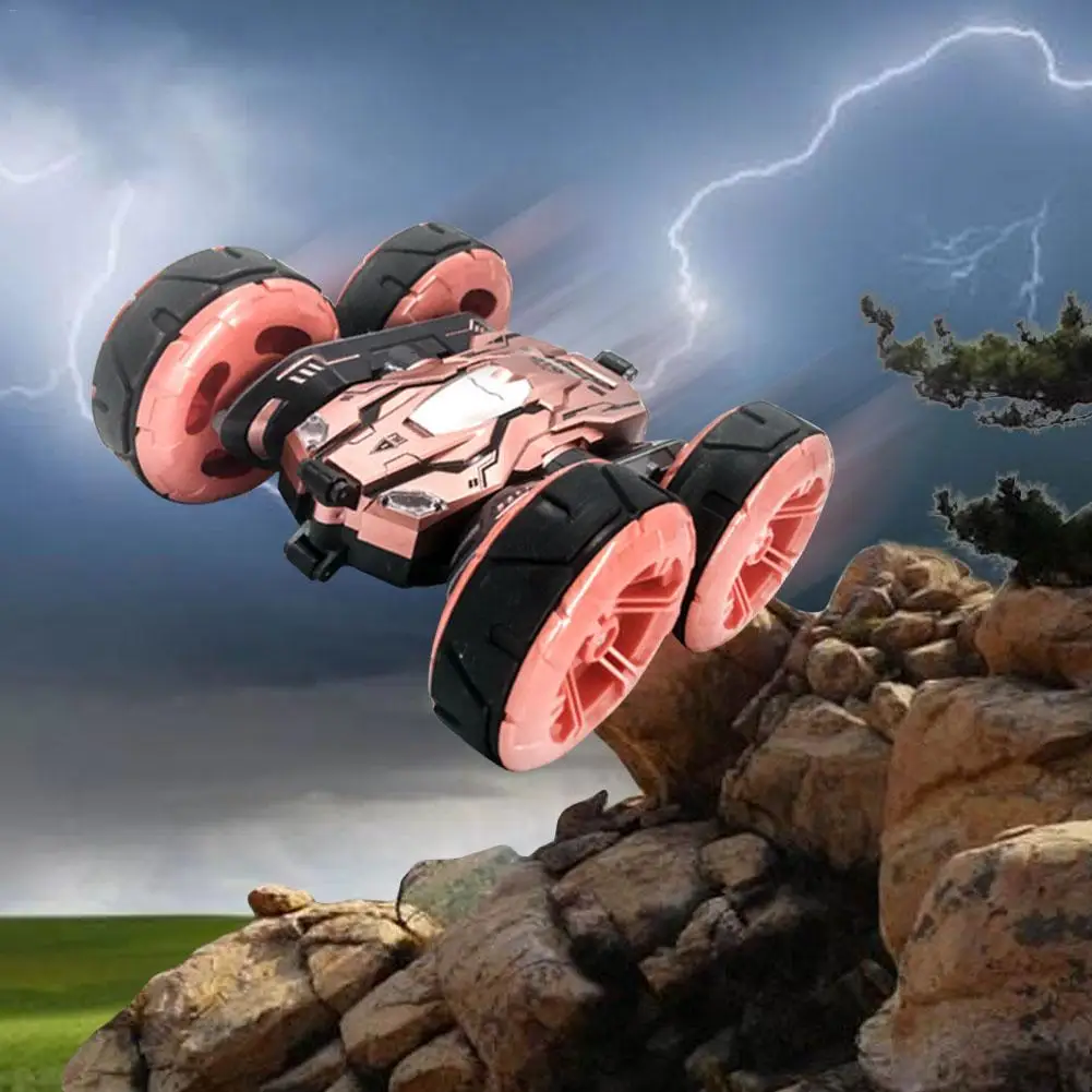 

2.4G Double-Sided Stunt Car 360 Degree Rotating Children Stunt Deformation Remote Control High-Speed Off-road Climbing Vehicle
