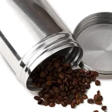 304 герметичные контейнеры для чая из нержавеющей стали Портативный бак для хранения многофункциональный небольшой чайный Caddy контейнер для хранения фасоли коробка