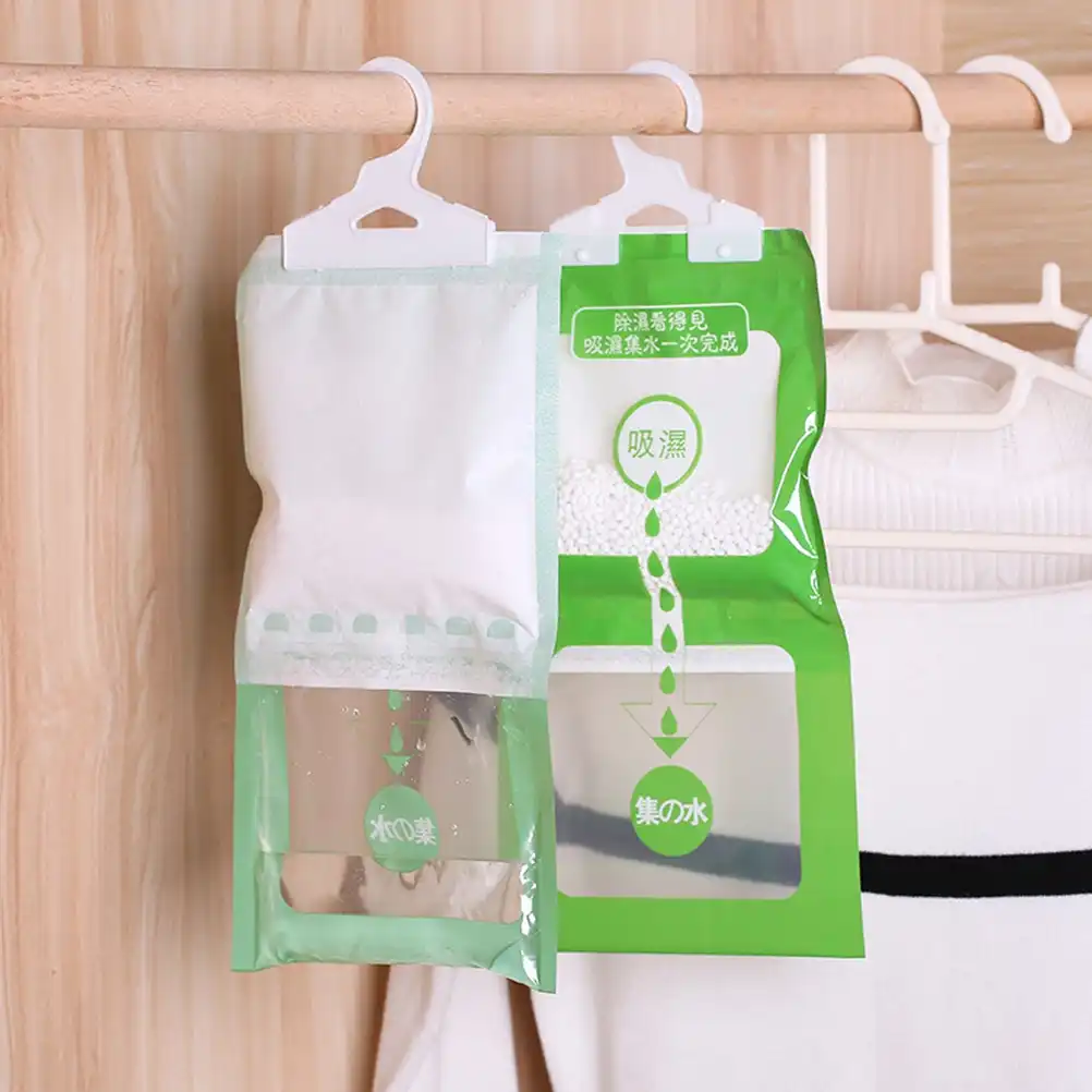 Hanging Wardrobe Moisture Bag Closet Cabinet Dehumidifier Drying Agent Hygroscopic Anti Mold Desiccant Bags