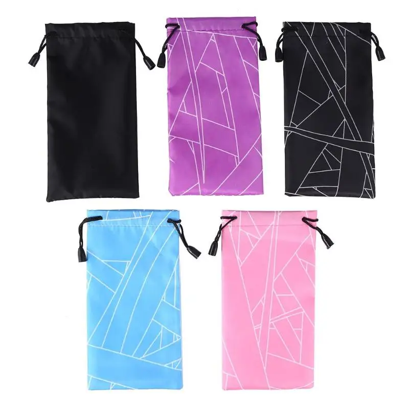 1pcs Eyeglasses Bag Cloth Portable bags Outdoor Eyeglasses Protector