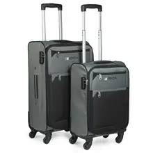 Itaca модель тамез juego 2 чемоданы путешествия тележка с выдвижной 50/60 см полиэстер EVA, я отправлю регулируемый, 2 ручки и CA