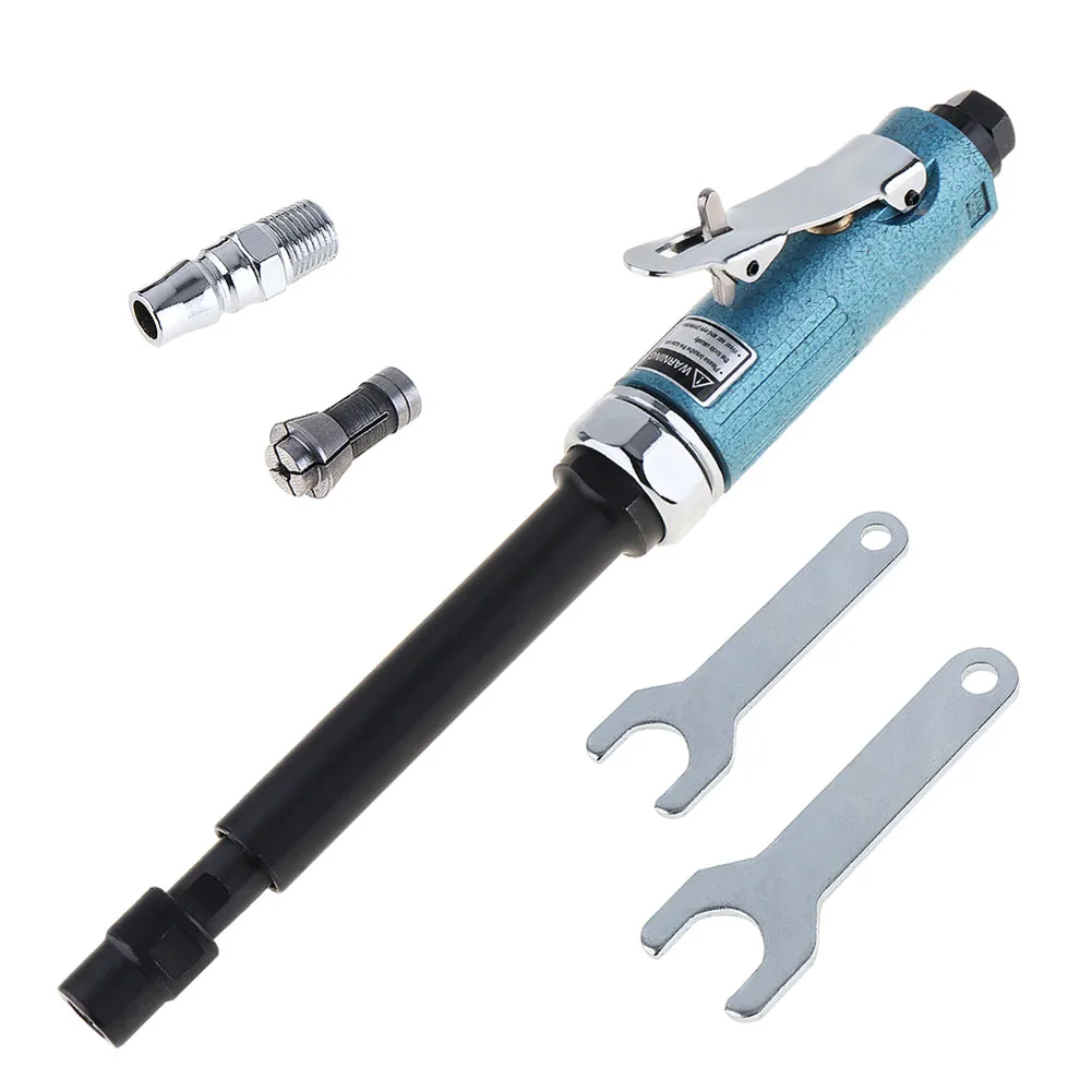

ELEG-1/4 Inch 25000 Rpm Extended Shaft Straight Shank Pneumatic Tools Grinding Machine Air Die Grinder For Engraving Tire Repa