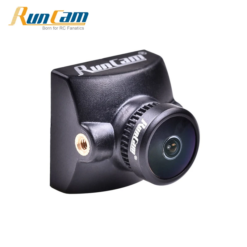 RunCam Racer Black CMOS 700TVL Супер WDR OSD 4:3 микро FPV камера ключ пресс плата управления для