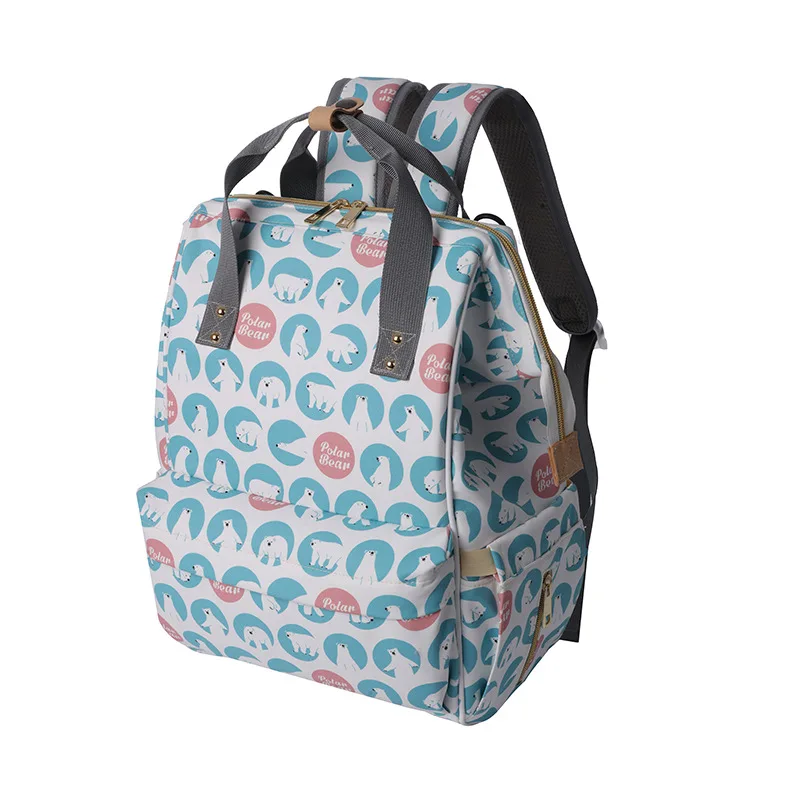 

Enjoy Childhood Fashion Mommy Bag Cartoon Pattern Maternity Large Capacity Travel Backpack Mom Nappy Diaper Bag For Baby Care