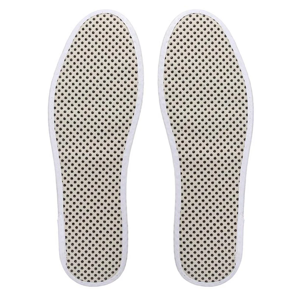

YJSFG HOUSE New Self Heated Insoles Heating Magnetic Insole Far Infrared Warm Shoe Pad winter Shoes Soles